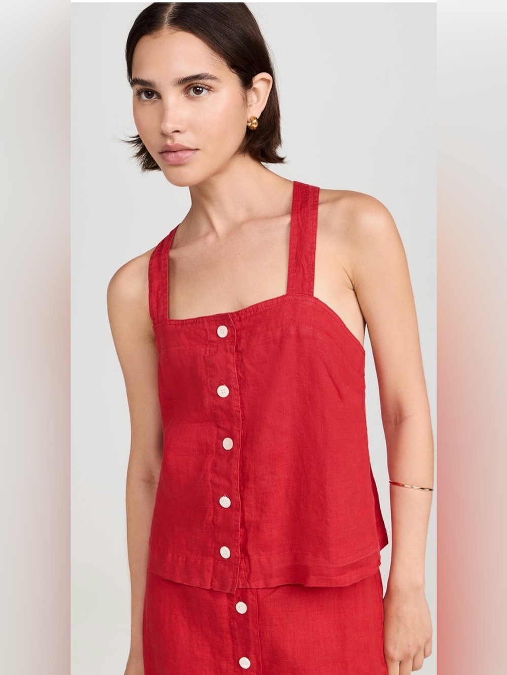 NWT Alex Mill Zoe Tank in Linen